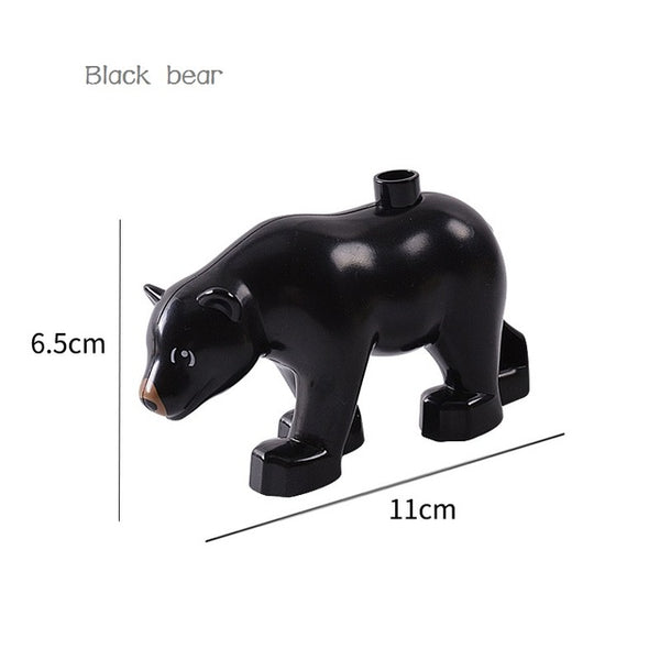 Animal Series Model Figures Big Building Blocks Animals Educational Toys