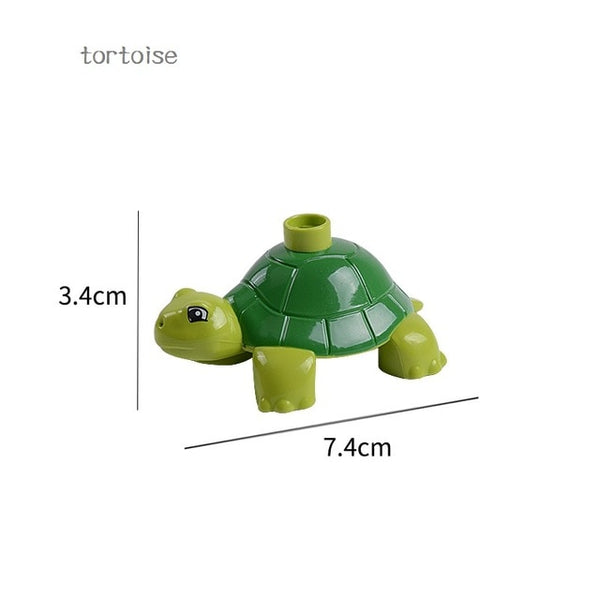 Animal Series Model Figures Big Building Blocks Animals Educational Toys
