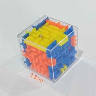 UainCube 3D Cube Puzzle Maze Toy Hand Game Case Box Fun Brain Game Challenge