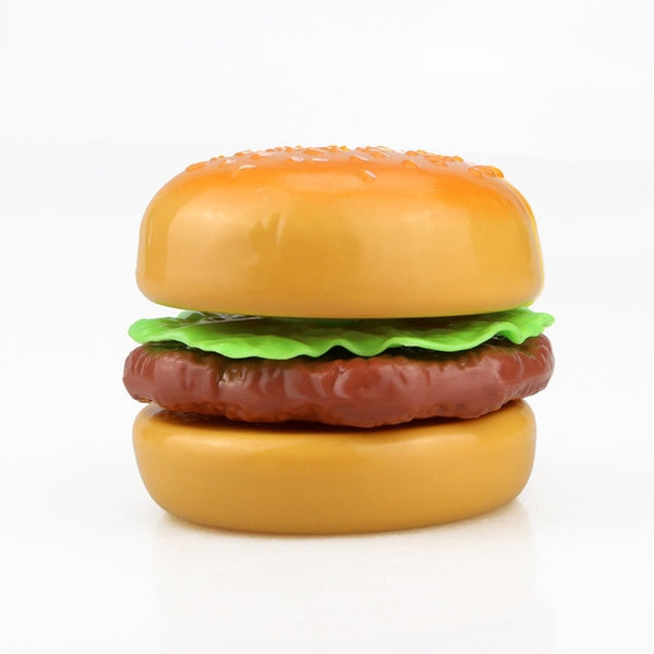 Children Kitchen Cutting Toys Pizza Hamburger Bread Fast Food