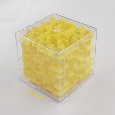 UainCube 3D Cube Puzzle Maze Toy Hand Game Case Box Fun Brain Game Challenge