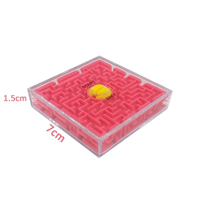 UainCube 3D Cube Puzzle Maze Toy Hand Game Case Box Fun Brain Game Challenge