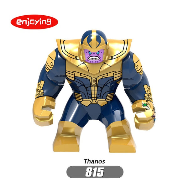 Big Size Marvel Venom Hulk Figures Riot Carnage Obsidian Green Lantern Building Blocks Toy