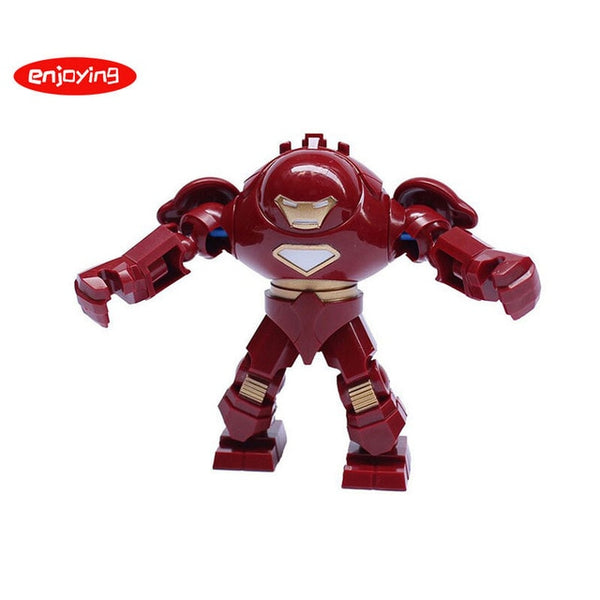 Big Size Marvel Venom Hulk Figures Riot Carnage Obsidian Green Lantern Building Blocks Toy