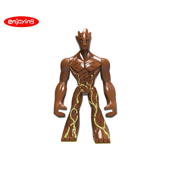 Big Size Marvel Venom Hulk Figures Riot Carnage Obsidian Green Lantern Building Blocks Toy