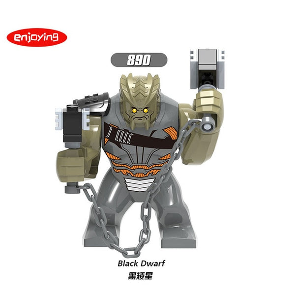 Big Size Marvel Venom Hulk Figures Riot Carnage Obsidian Green Lantern Building Blocks Toy