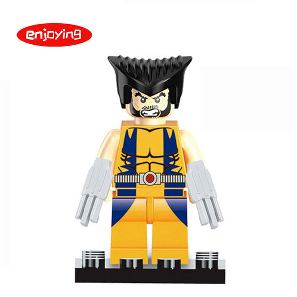 Big Size Marvel Venom Hulk Figures Riot Carnage Obsidian Green Lantern Building Blocks Toy