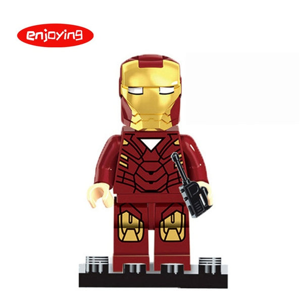 Big Size Marvel Venom Hulk Figures Riot Carnage Obsidian Green Lantern Building Blocks Toy