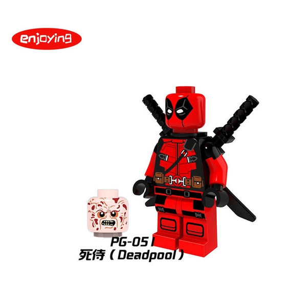 Big Size Marvel Venom Hulk Figures Riot Carnage Obsidian Green Lantern Building Blocks Toy