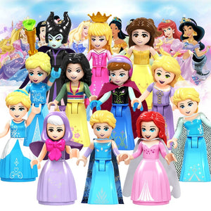 Playmobil Disneyes series Fairy Godmother Maleficen Compatible Legoings princess