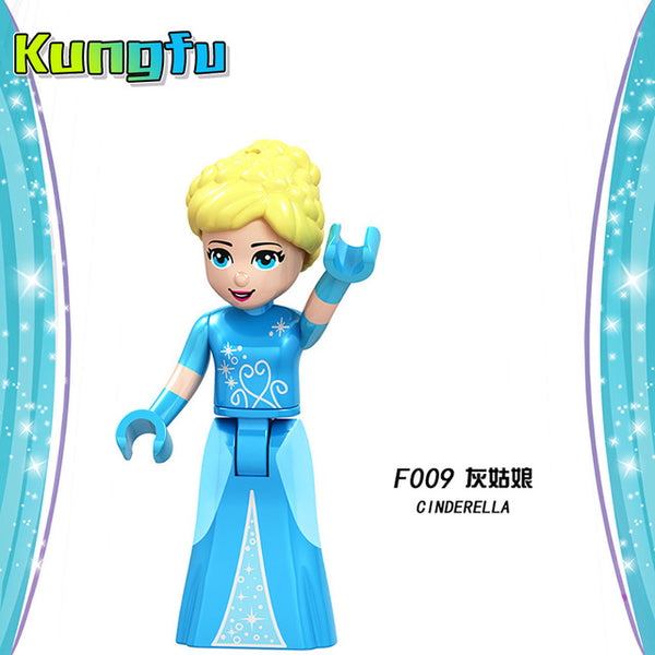 Playmobil Disneyes series Fairy Godmother Maleficen Compatible Legoings princess
