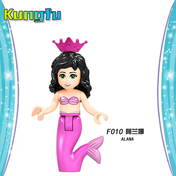 Playmobil Disneyes series Fairy Godmother Maleficen Compatible Legoings princess