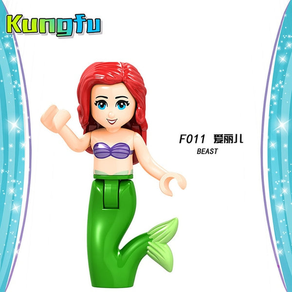 Playmobil Disneyes series Fairy Godmother Maleficen Compatible Legoings princess