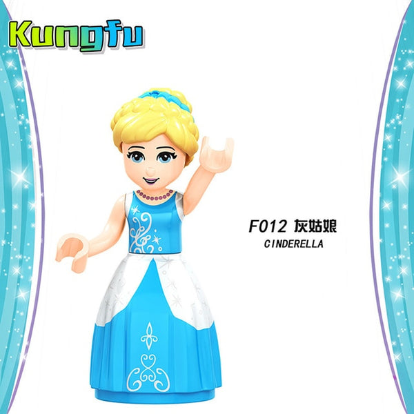 Playmobil Disneyes series Fairy Godmother Maleficen Compatible Legoings princess