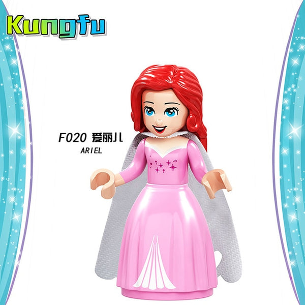 Playmobil Disneyes series Fairy Godmother Maleficen Compatible Legoings princess