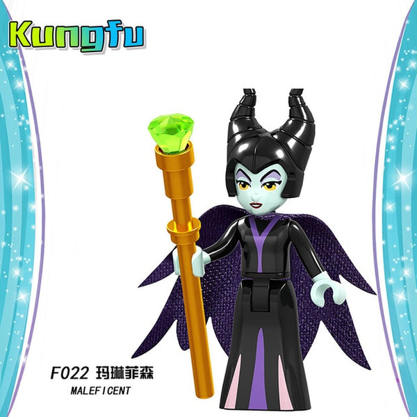 Playmobil Disneyes series Fairy Godmother Maleficen Compatible Legoings princess