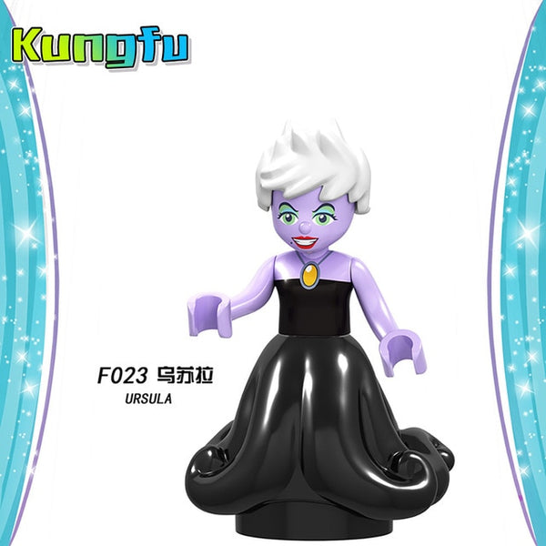 Playmobil Disneyes series Fairy Godmother Maleficen Compatible Legoings princess